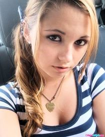 Young great brunette